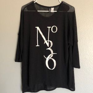 H&M See Through Sweater Long